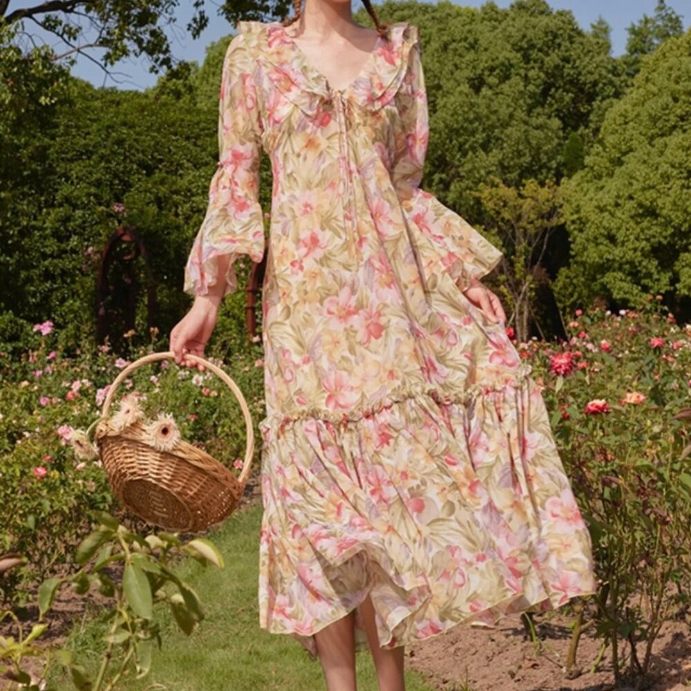 LaceMade Monet's Garden Dress